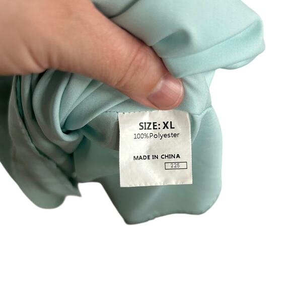 Romantic‎ flutter sleeve midi dress Dokotoo sage green XL - Picture 4 of 8